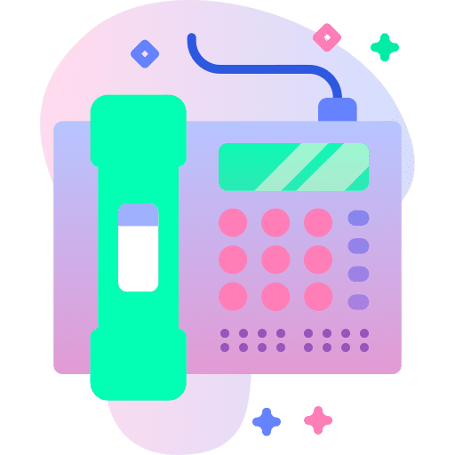 Telephone technology phone call electronics icon Telephone technology phone call electronics icon