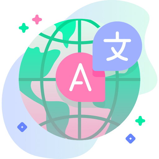 Translate translation multimedia communications icon