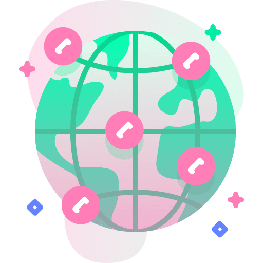 World grid connection communications communication icon World grid connection communications communication icon