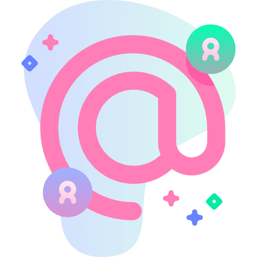 At sign user communication communications icon At sign user communication communications icon