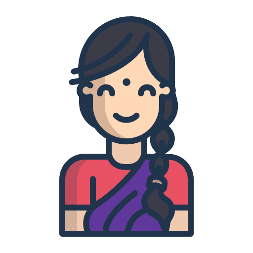 Woman people indian woman icon