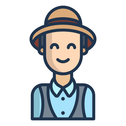 Man male travel hat icon Man male travel hat icon