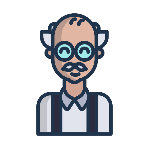 Old man people avatar old man icon