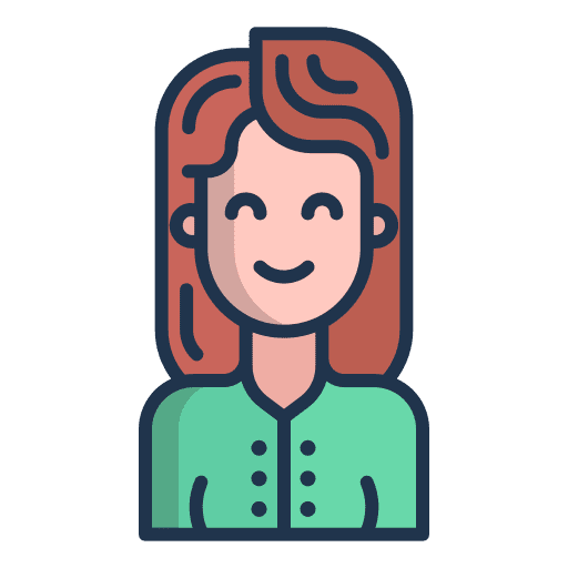 Woman young user profile icon Woman young user profile icon