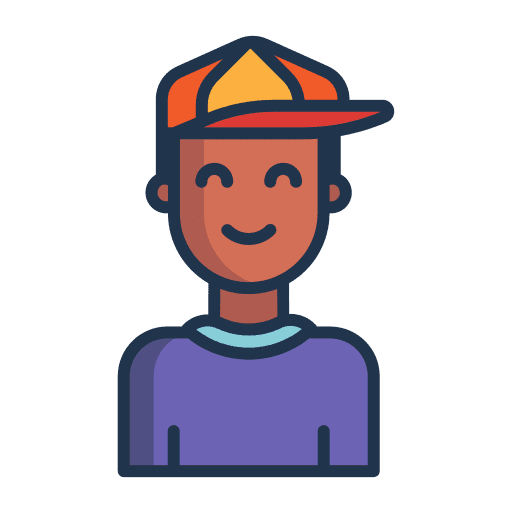 Man hat people man icon Man hat people man icon