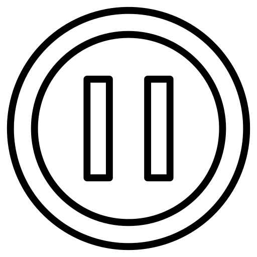 Pause button interface pause button ui icon Pause button interface pause button ui icon