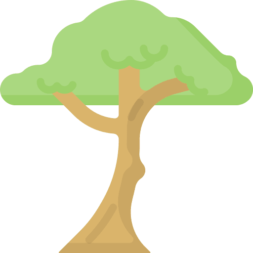 Tree garden yard nature icon