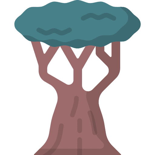 Tree ecology botanical nature icon Tree ecology botanical nature icon