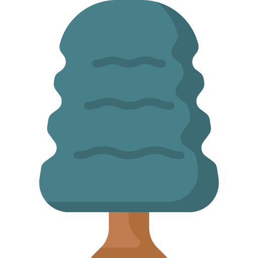 Tree ecology botanical tree icon Tree ecology botanical tree icon