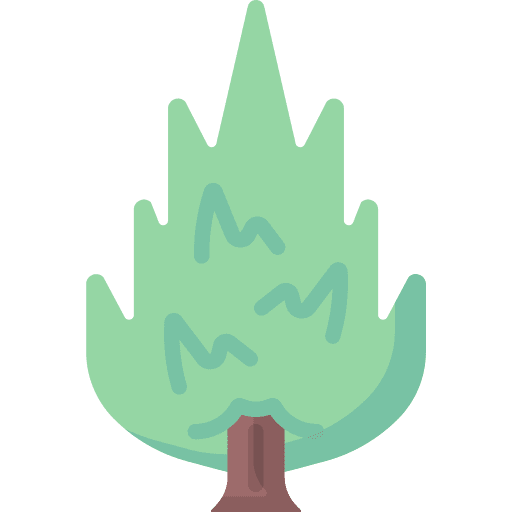 Tree nature botanical yard icon Tree nature botanical yard icon