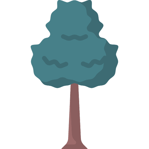 Tree yard ecology garden icon Tree yard ecology garden icon