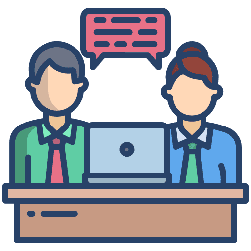 Workers colleagues teamwork workers icon