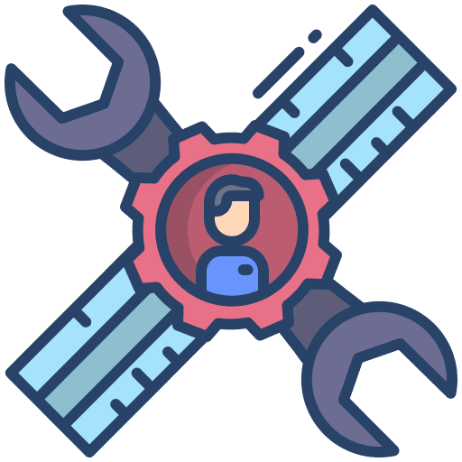 Admin administrator support service icon