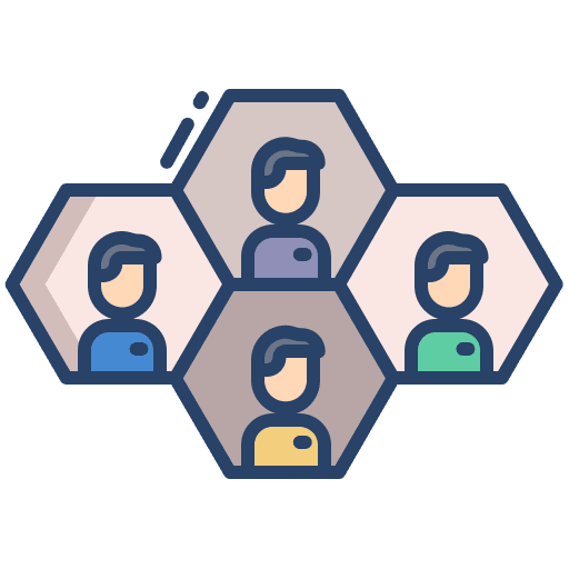 Team work team work networking work icon