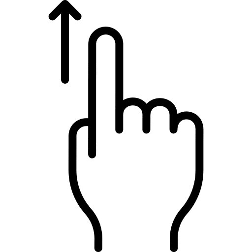 Swipe up hand swipe up hands and gestures icon Swipe up hand swipe up hands and gestures icon