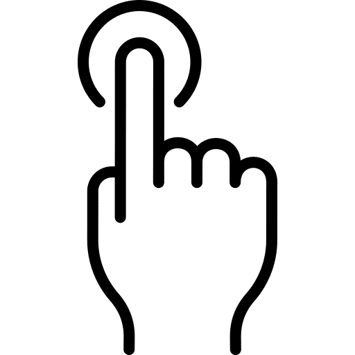 Touch how to use ease to icon