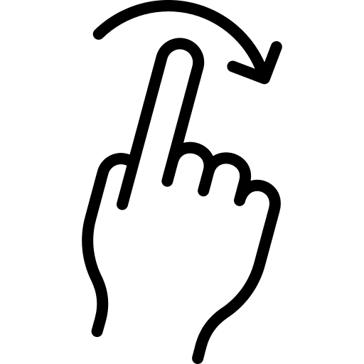 Flick ui hands and gestures interface icon Flick ui hands and gestures interface icon