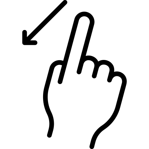 Tap hands and gestures down arrow down icon Tap hands and gestures down arrow down icon