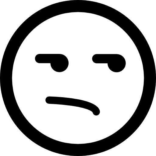 Doubt on emoticon square face emoticons square doubt interface icon