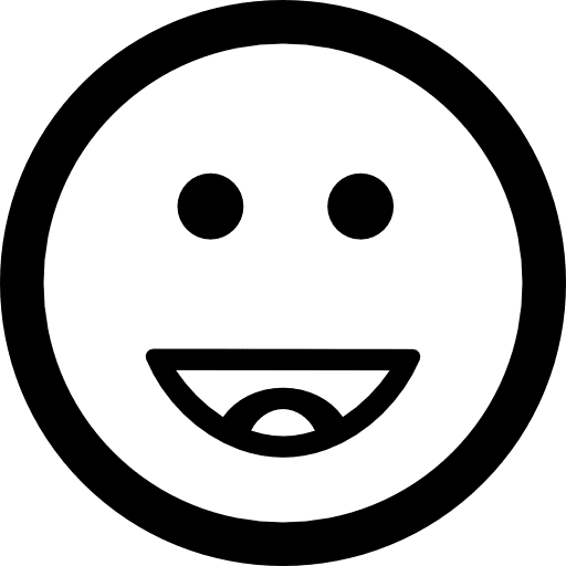 Happy smiling emoticon square face emoticons square happy square icon