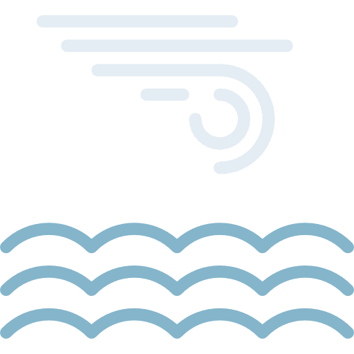 Calm lake nature calm icon