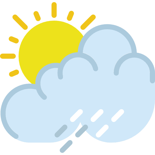 Summer rain sky rainy rain icon