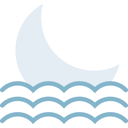 Moon full moon nature weather icon