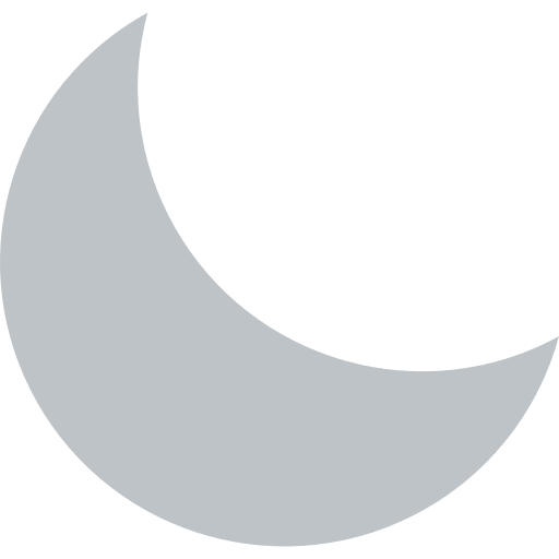 Moon moon phase half moon nature icon