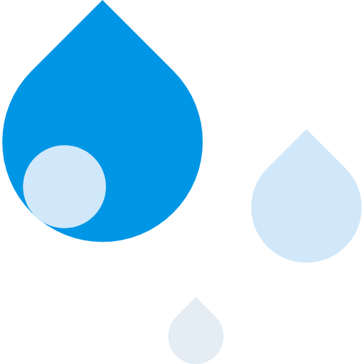 Raindrops liquid blood water drop icon