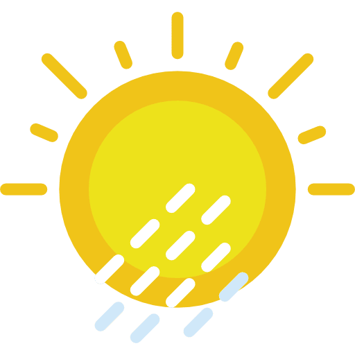 Rainy rainy rain sky icon