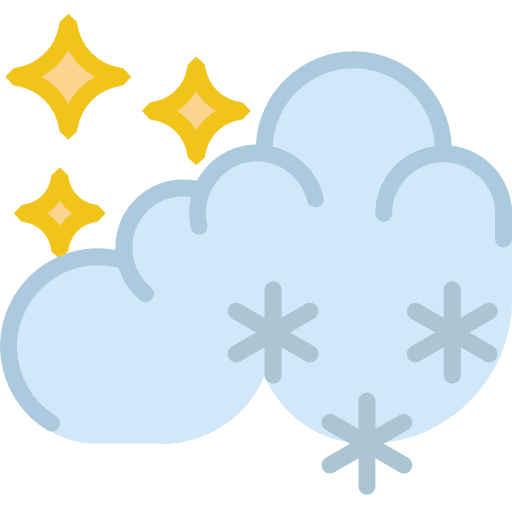 Stars clouds moon weather icon