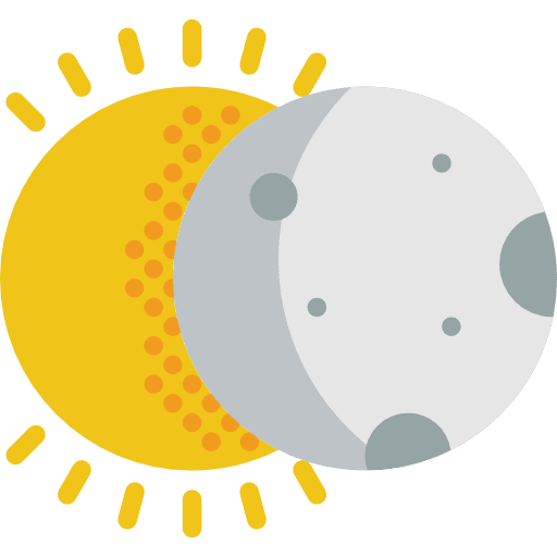 Eclipse partially eclipse astral icon