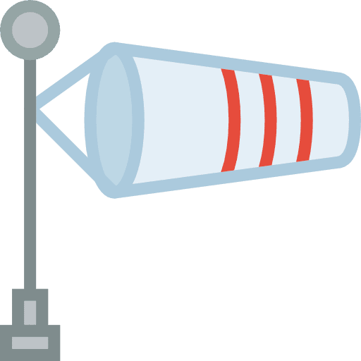 Weather wind sign sky wind icon