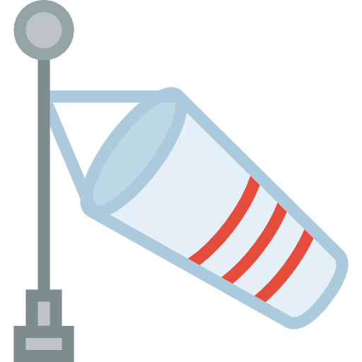 Wind weather wind sign sky icon