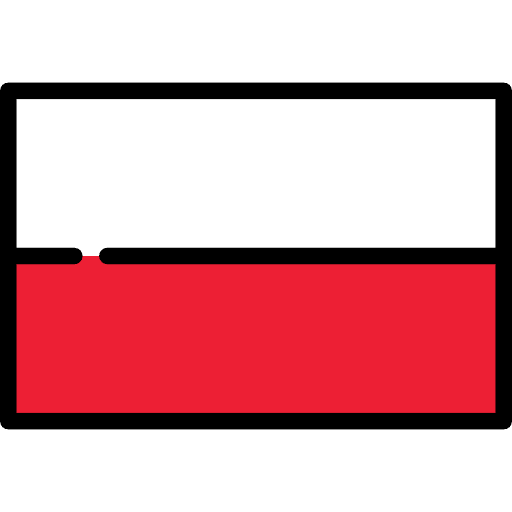 Republic of poland flag nation flags icon