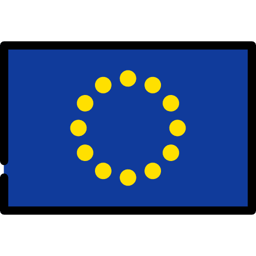European union flags country nation icon