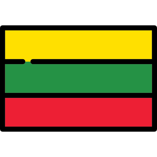 Lithuania flag country nation icon