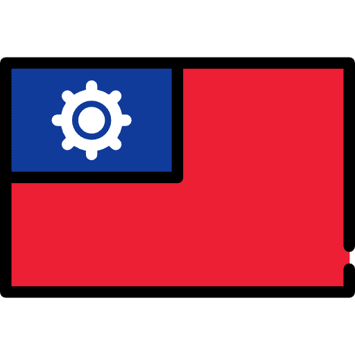 Taiwan flag nation world icon