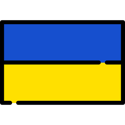 Ukraine nation flags flag icon