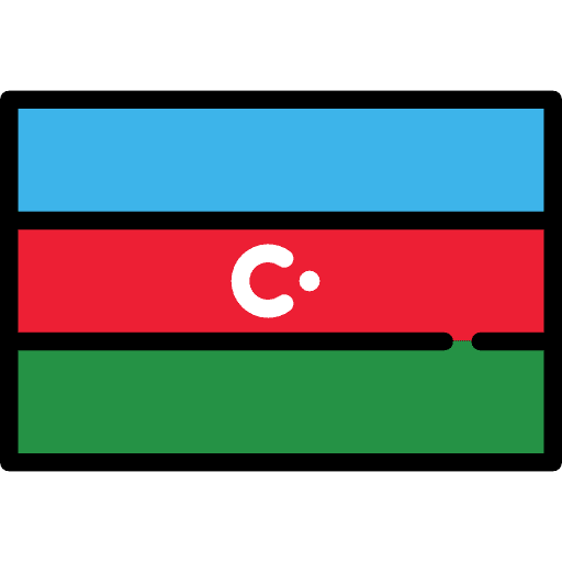 Azerbaijan nation country azerbaijan icon