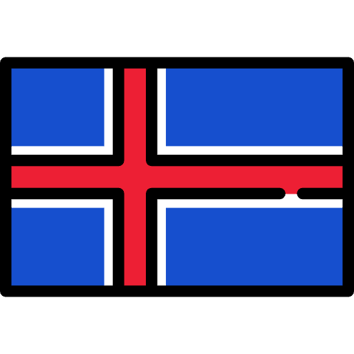 Iceland world nation flags icon