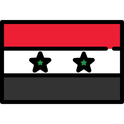 Syria nation flag flags icon