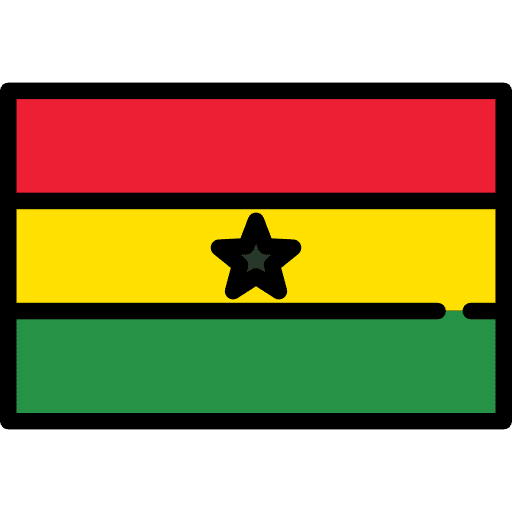 Ghana nation country world icon