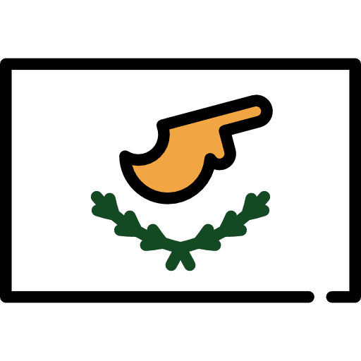 Cyprus flag nation country icon
