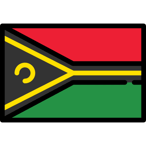 Vanuatu flag country flags icon