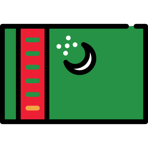 Turkmenistan turkmenistan world flag icon