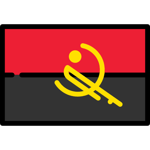 Angola angola country flag icon