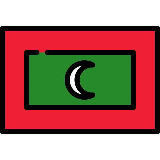 Maldives maldives world flag icon