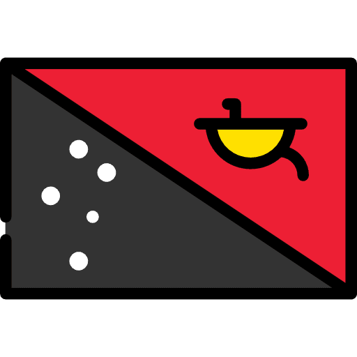 Papua new guinea country flags flag icon