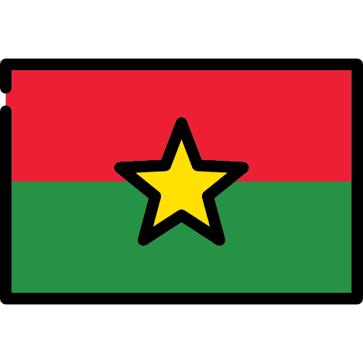Burkina faso burkina faso flag nation icon